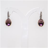 Orecchini Mimi Donna in Oro bianco Diamante 0.12 Ct O300C8AB - O300C8AB-VS